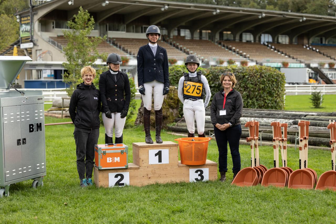 Siegerehrung des B+M-Juniorscup 2022