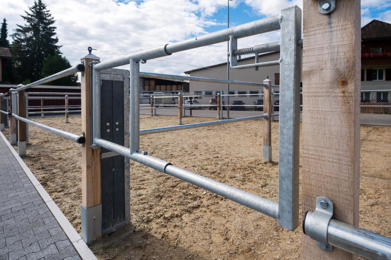 Terrainangepasste Massarbeit.