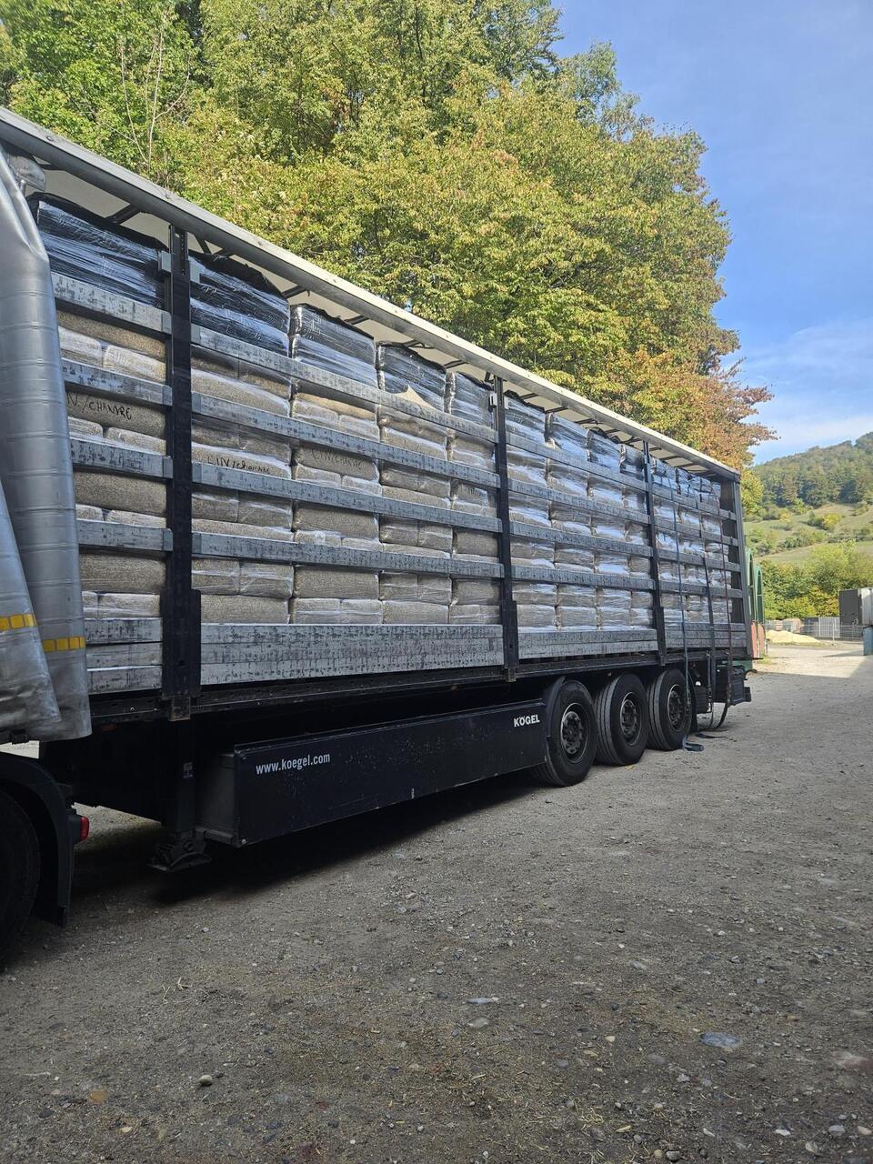 direktlieferung lkw einstreu